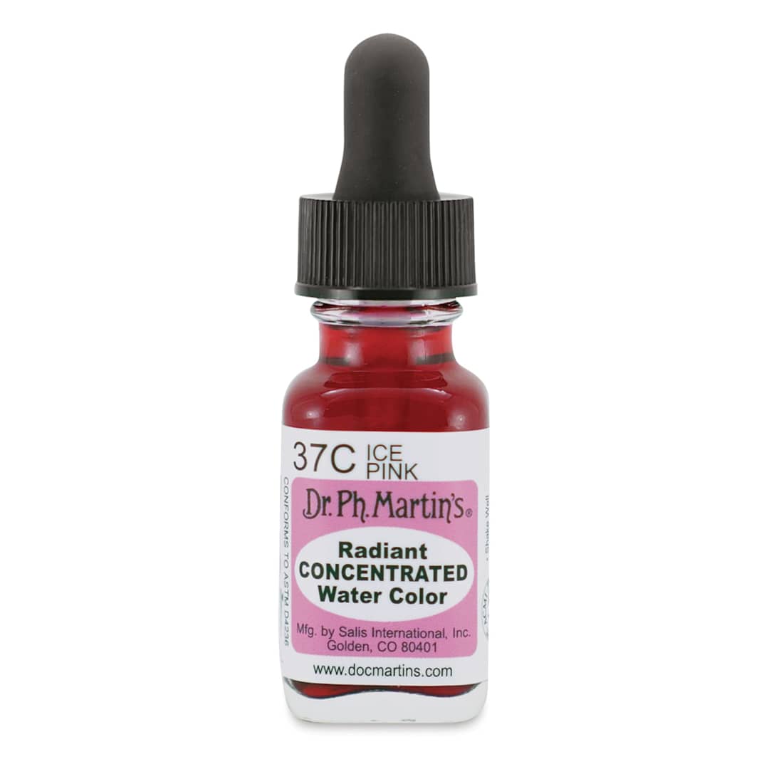 Open in modal - Dr. Ph. Martin's Radiant Concentrated Individual Watercolor - 1/2 oz, Cherry Red