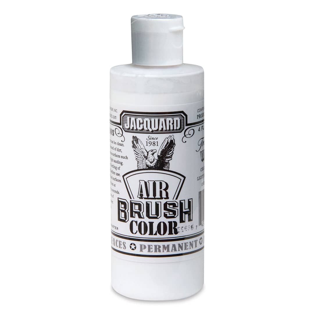 Open in modal - Jacquard Airbrush Paint - 4 oz, Transparent White