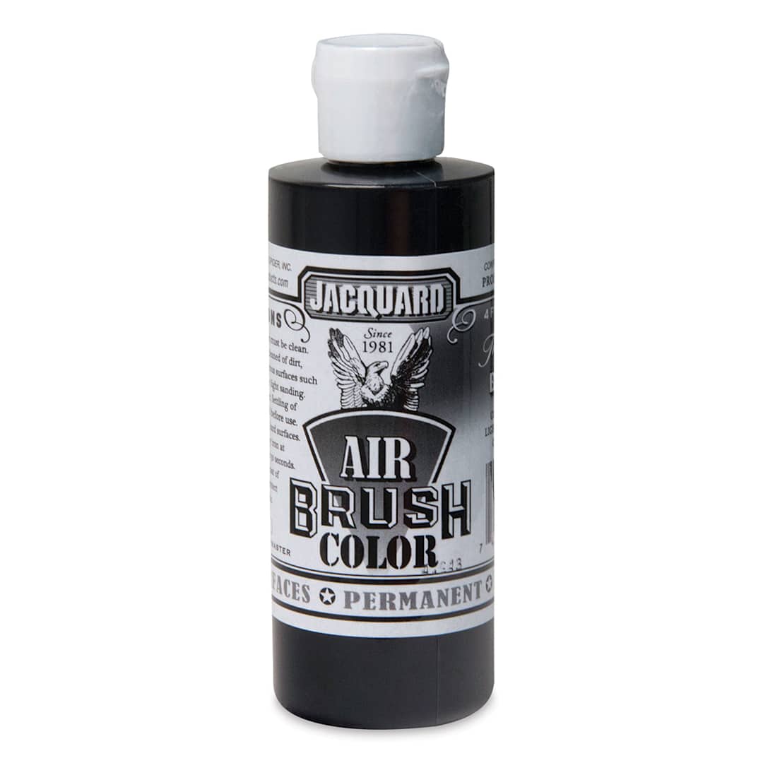 Open in modal - Jacquard Airbrush Paint - 4 oz, Transparent Black