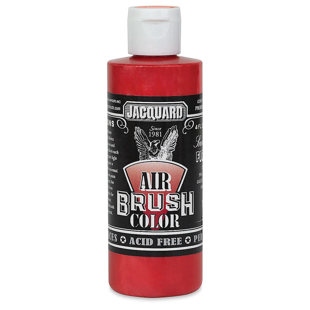 Open in modal - Jacquard Airbrush Paint - 4 oz, Fire Red