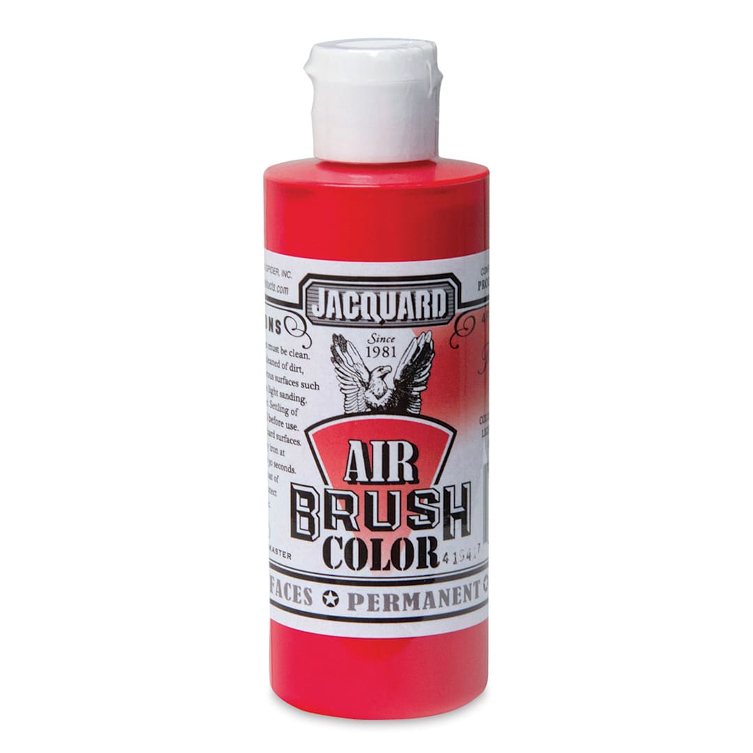 Open in modal - Jacquard Airbrush Paint - 4 oz, Transparent Red