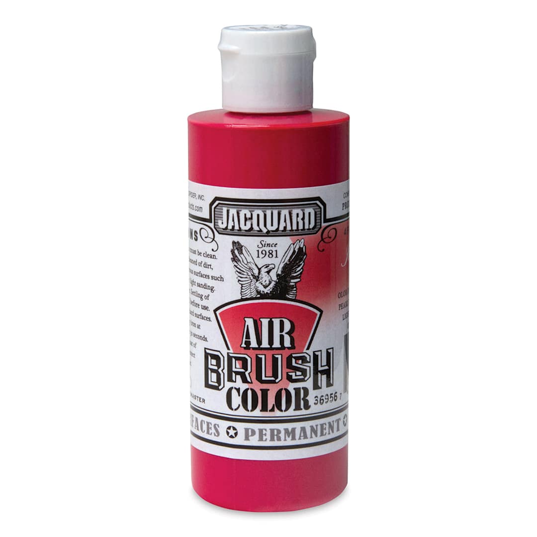 Open in modal - Jacquard Airbrush Paint - 4 oz, Iridescent Red