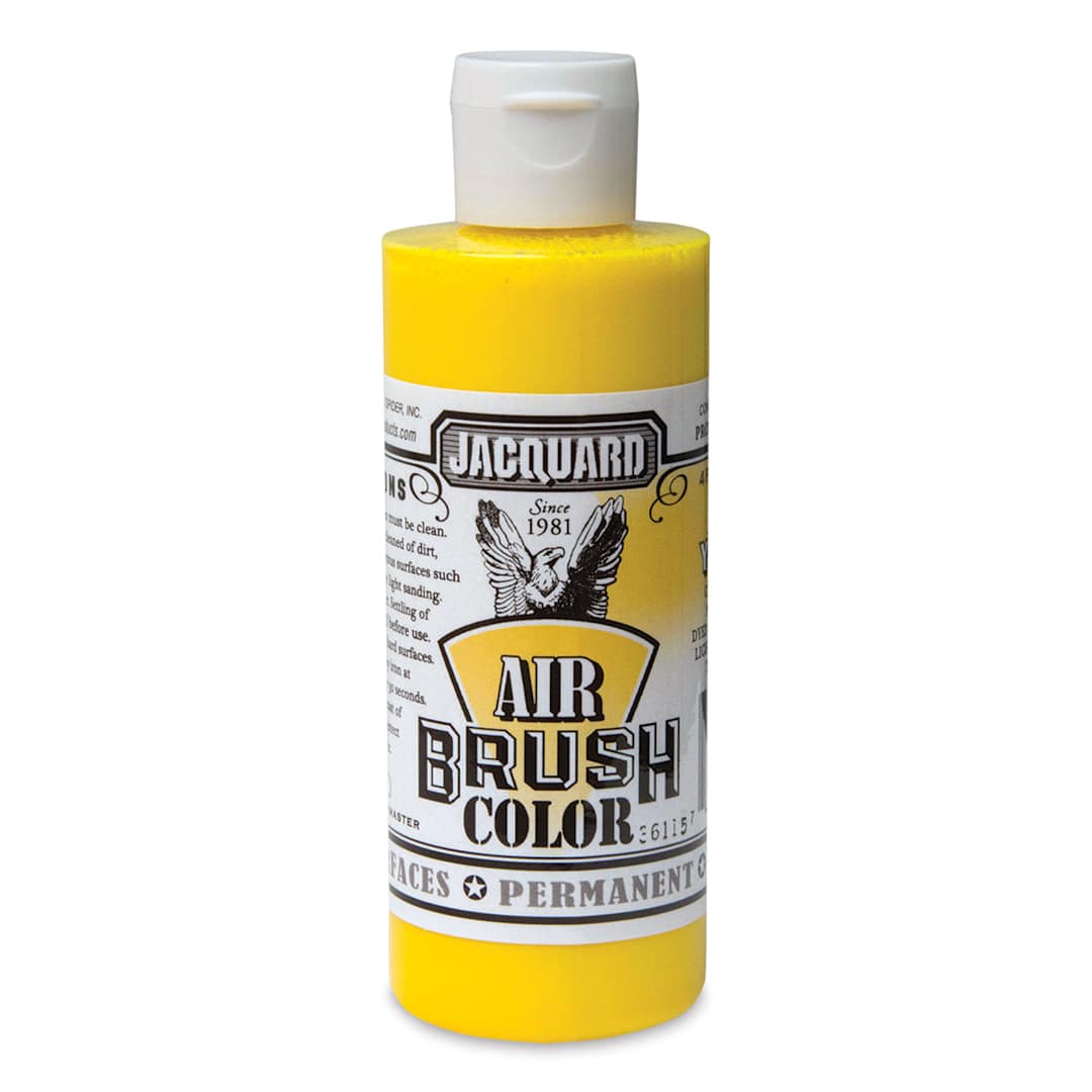 Open in modal - Jacquard Airbrush Paint - 4 oz, Bright Yellow