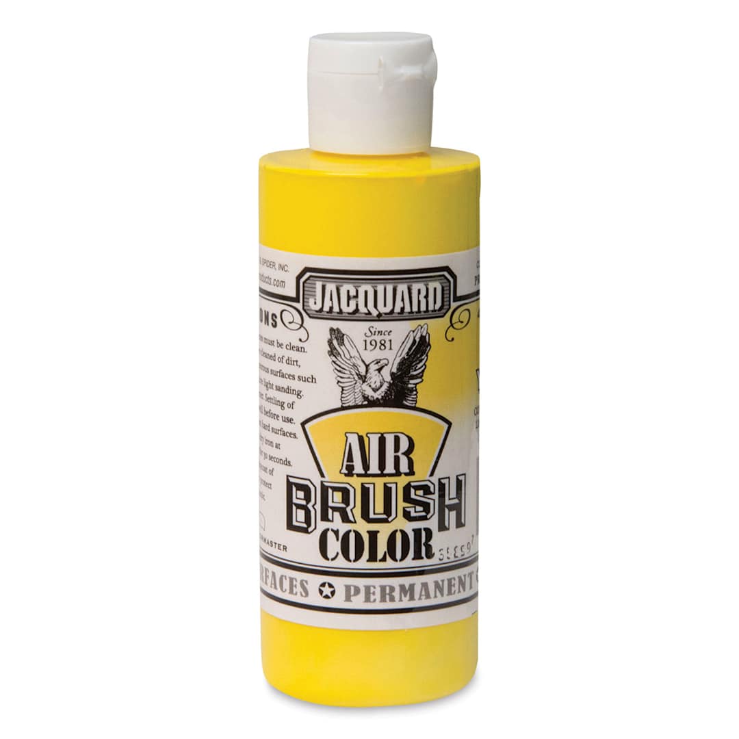Open in modal - Jacquard Airbrush Paint - 4 oz, Opaque Yellow