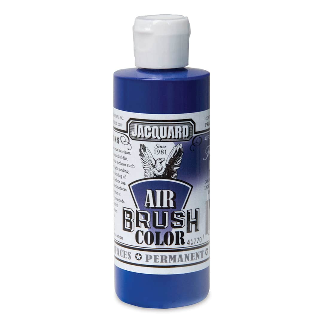 Open in modal - Jacquard Airbrush Paint - 4 oz, Transparent Blue
