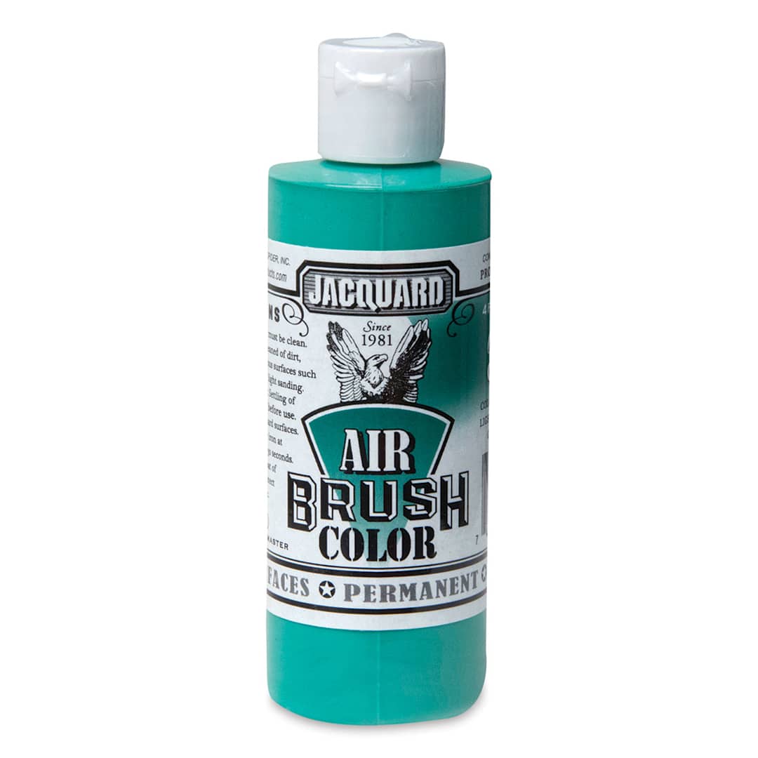 Open in modal - Jacquard Airbrush Paint - 4 oz, Opaque Green