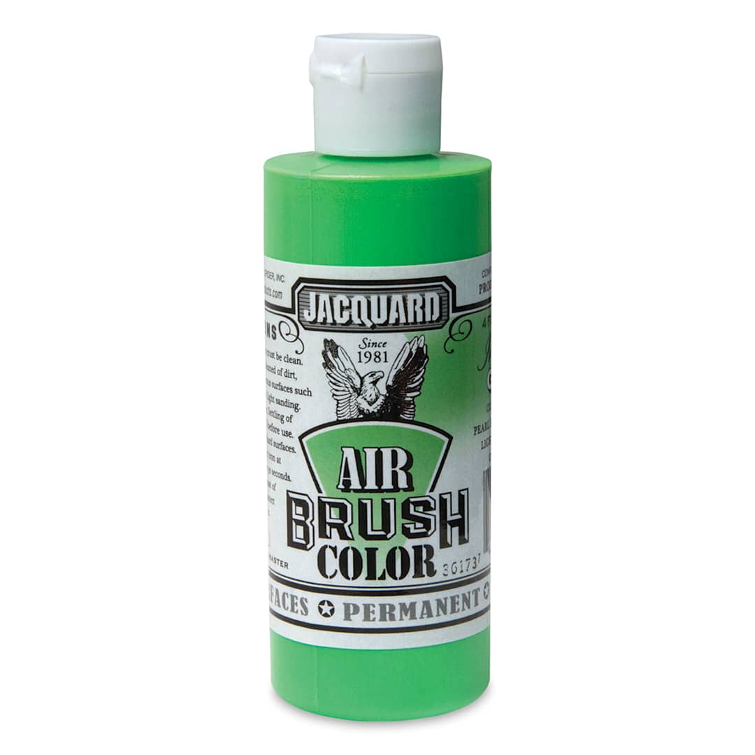 Open in modal - Jacquard Airbrush Paint - 4 oz, Iridescent Green