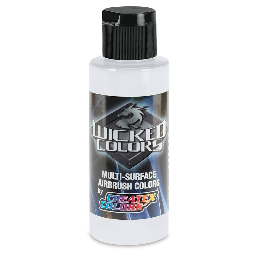 Open in modal - Createx Wicked Colors Airbrush Color - 2 oz, Detail Opaque Flat White