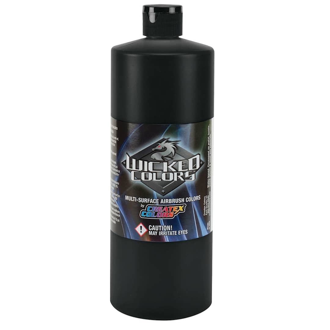 Open in modal - Createx Wicked Colors Airbrush Color - 32 oz, Detail Black