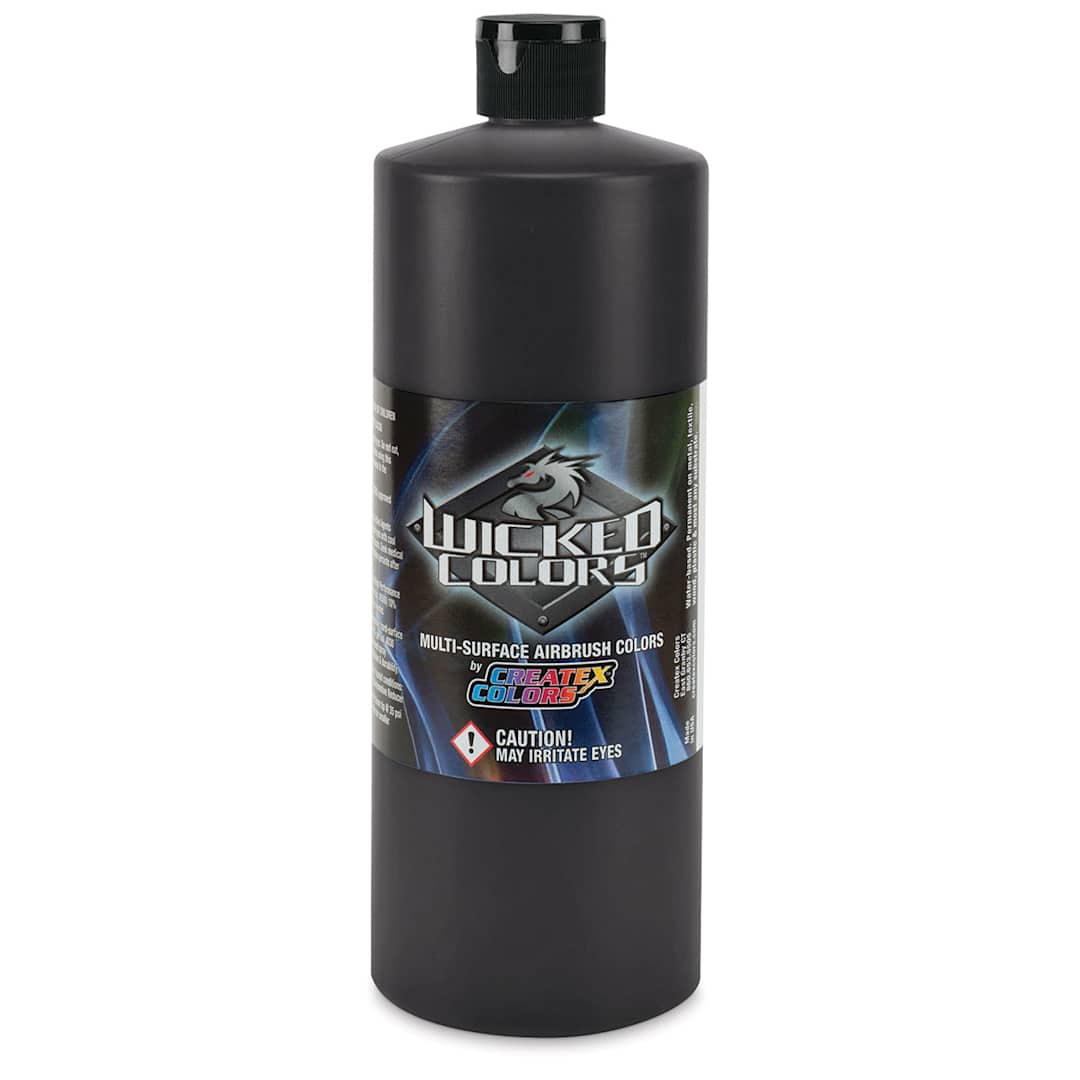 Open in modal - Createx Wicked Colors Airbrush Color - 32 oz, Detail Black Magenta