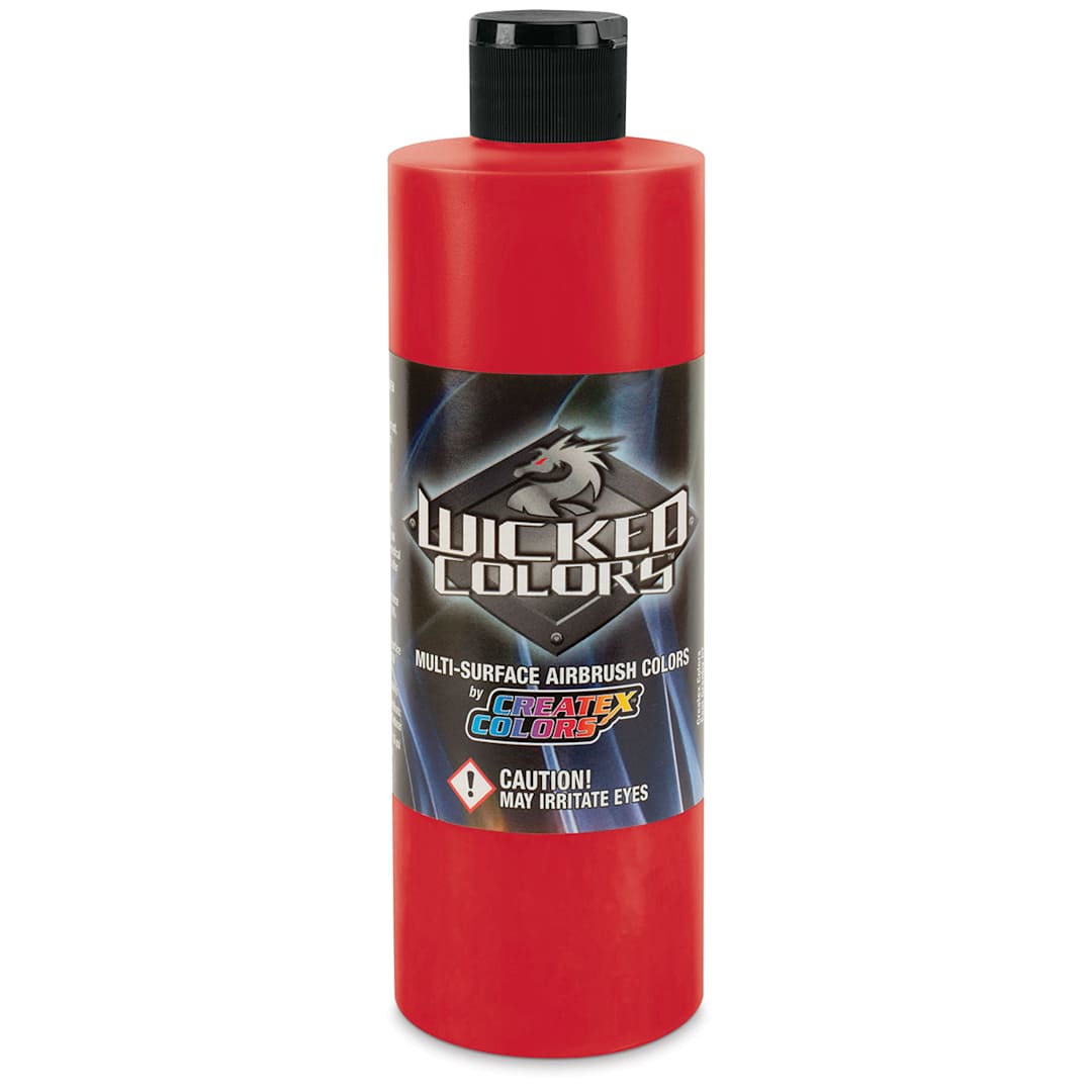 Open in modal - Createx Wicked Colors Airbrush Color - 16 oz, Detail Scarlet