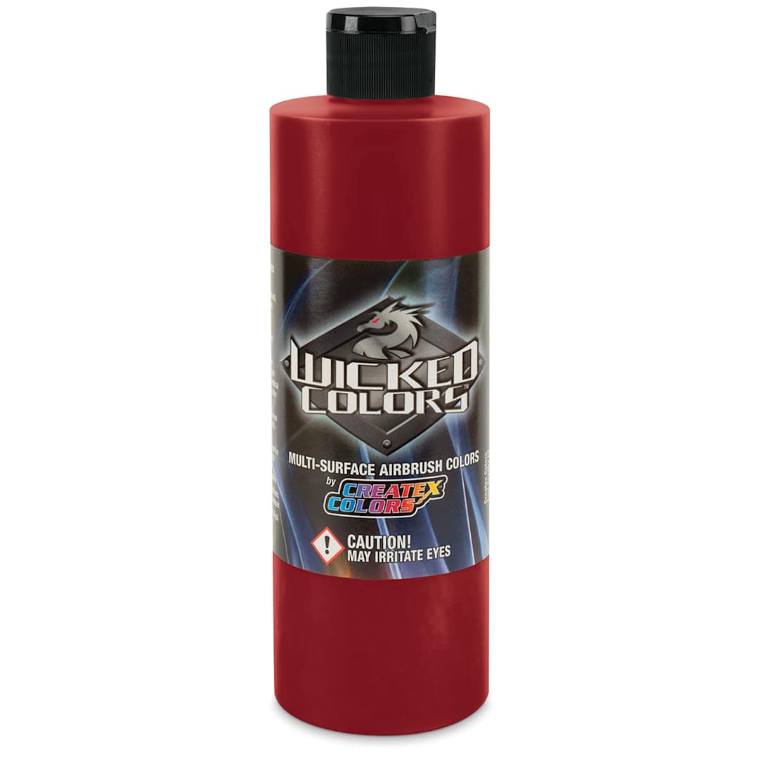 Open in modal - Createx Wicked Colors Airbrush Color - 16 oz, Detail Carmine