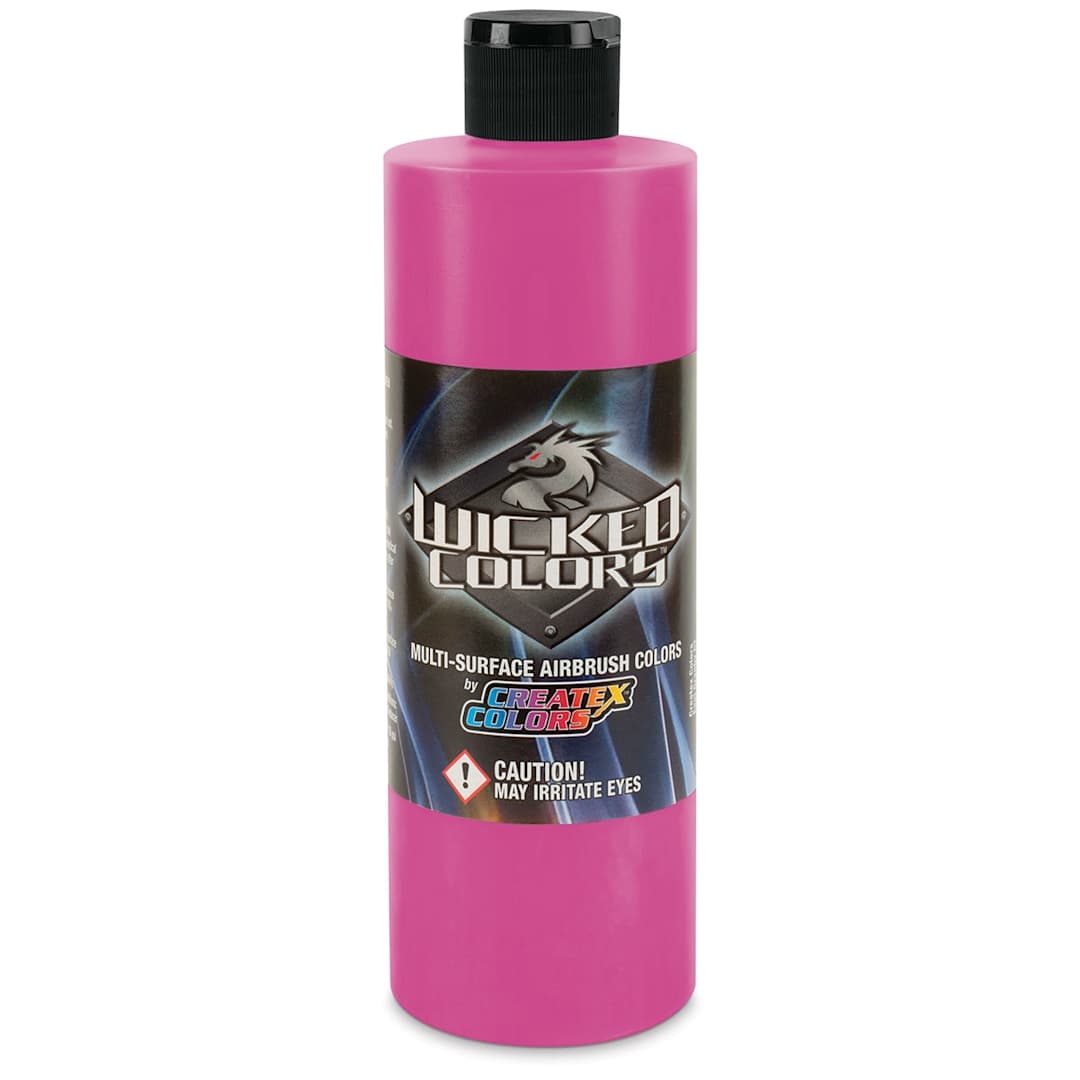 Open in modal - Createx Wicked Colors Airbrush Color - 16 oz, Fluorescent Raspberry