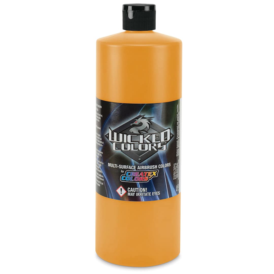 Open in modal - Createx Wicked Colors Airbrush Color - 32 oz, Golden Yellow