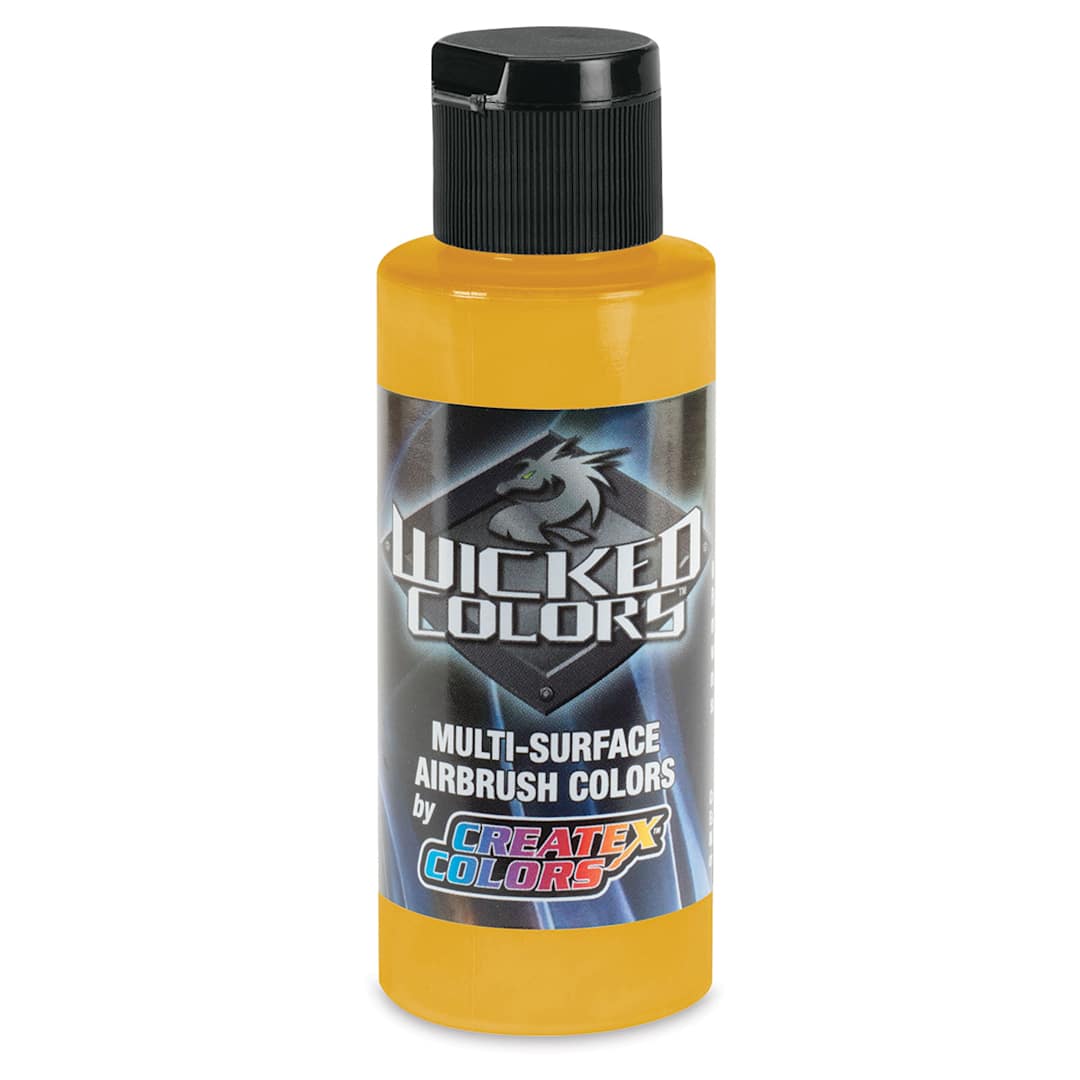 Open in modal - Createx Wicked Colors Airbrush Color - 2 oz, Pearl Yellow
