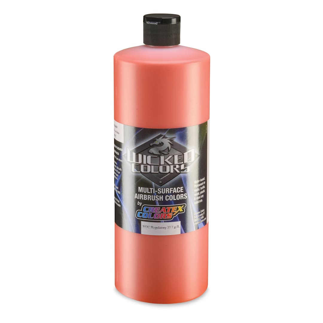 Open in modal - Createx Wicked Colors Airbrush Color - 32 oz, Detail Orange