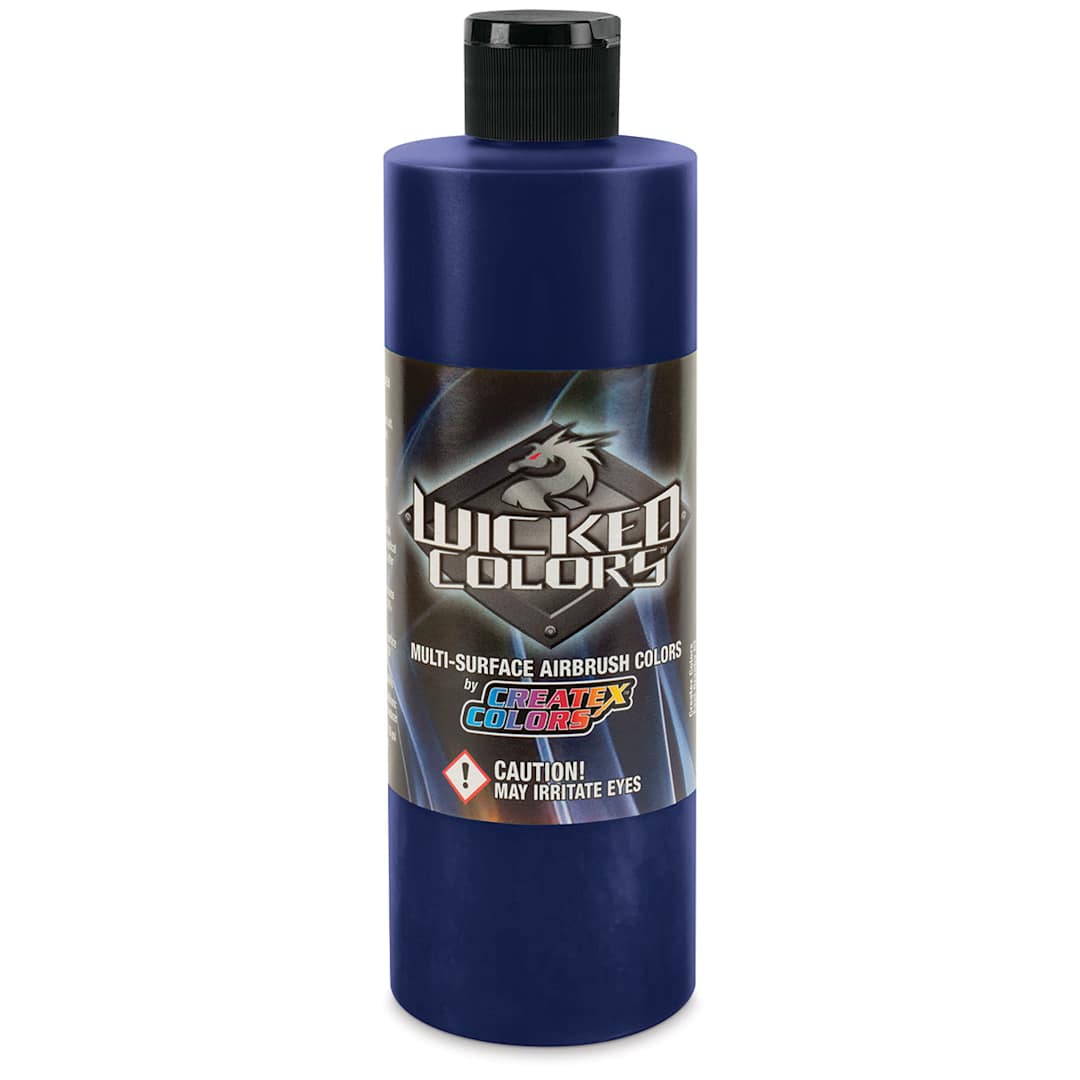 Open in modal - Createx Wicked Colors Airbrush Color - 16 oz, Detail Cobalt Blue