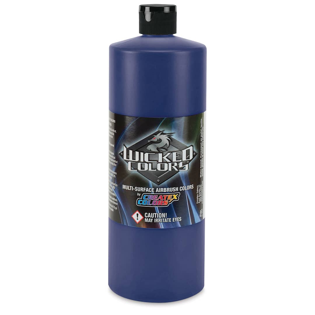 Open in modal - Createx Wicked Colors Airbrush Color - 32 oz, Deep Blue