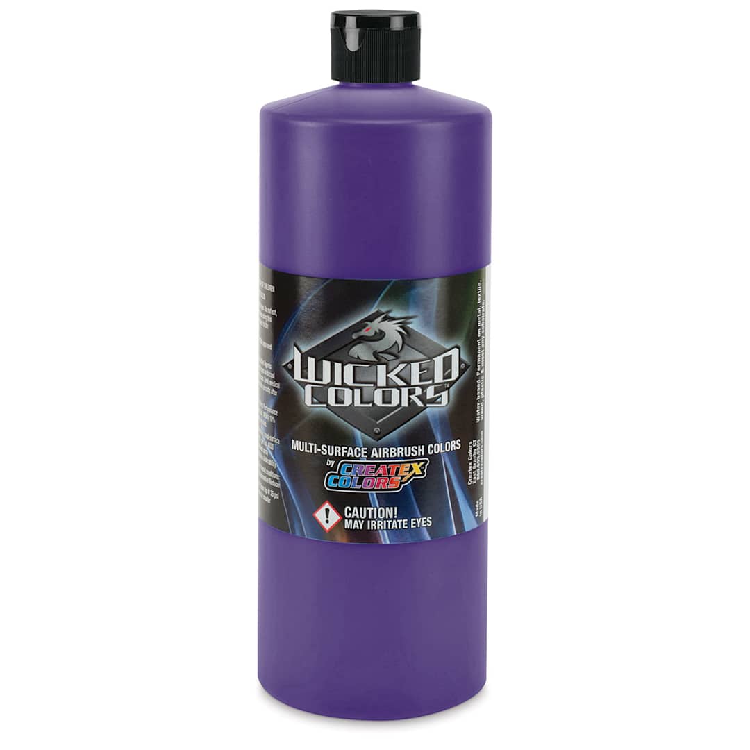 Open in modal - Createx Wicked Colors Airbrush Color - 32 oz, Detail Violet