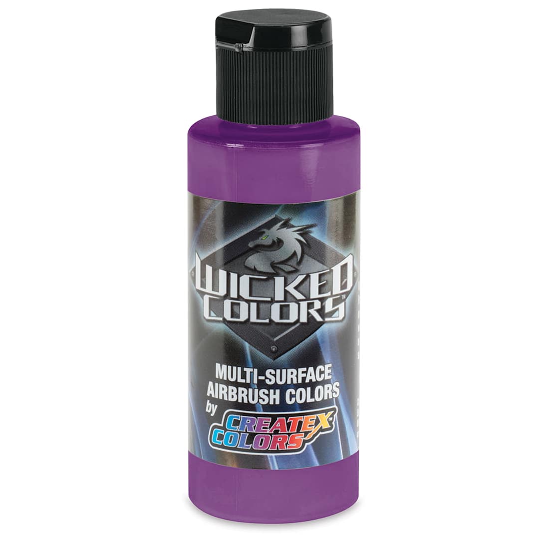 Open in modal - Createx Wicked Colors Airbrush Color - 2 oz, Detail Red Violet