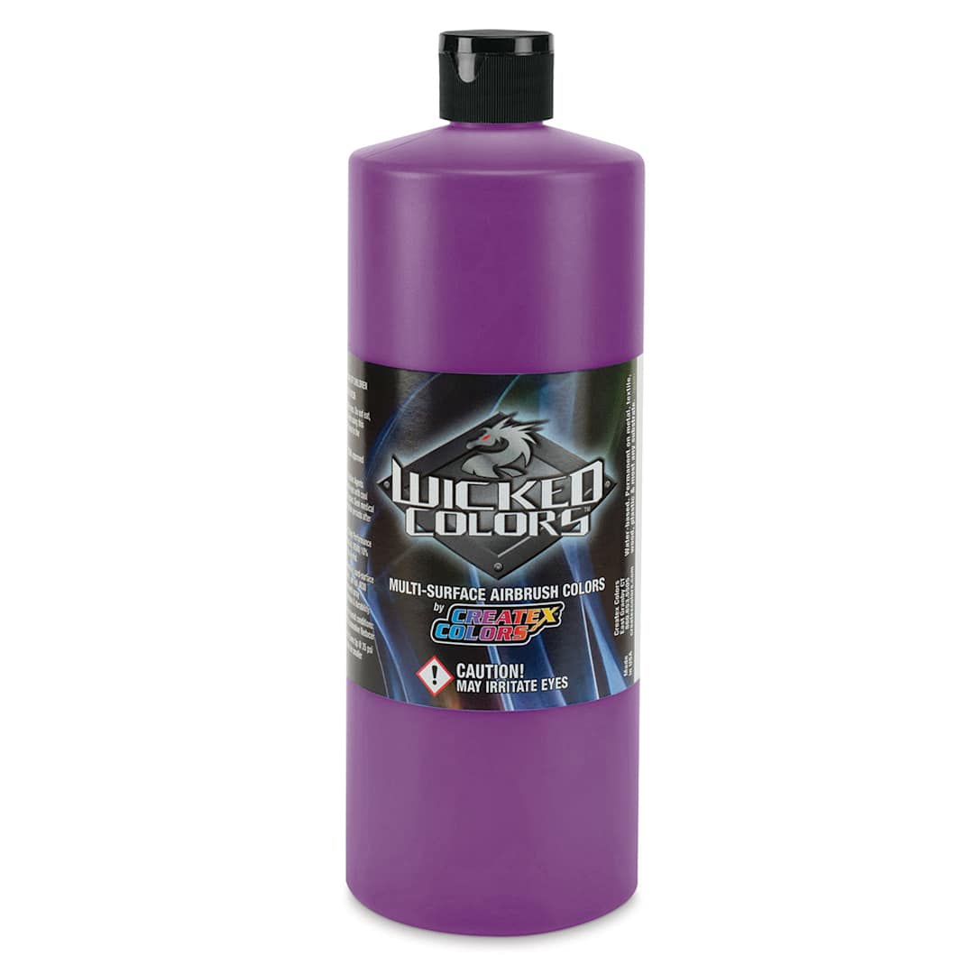 Open in modal - Createx Wicked Colors Airbrush Color - 32 oz, Detail Red Violet