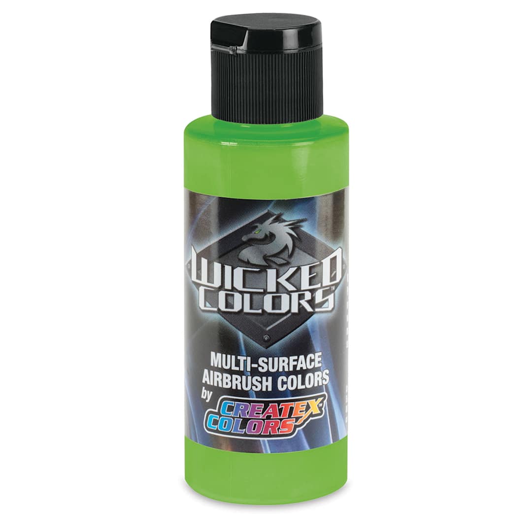 Open in modal - Createx Wicked Colors Airbrush Color - 2 oz, Pearl Lime Green