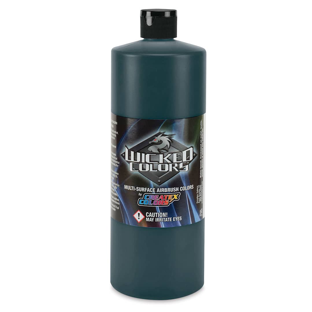 Open in modal - Createx Wicked Colors Airbrush Color - 32 oz, Phthalo Green
