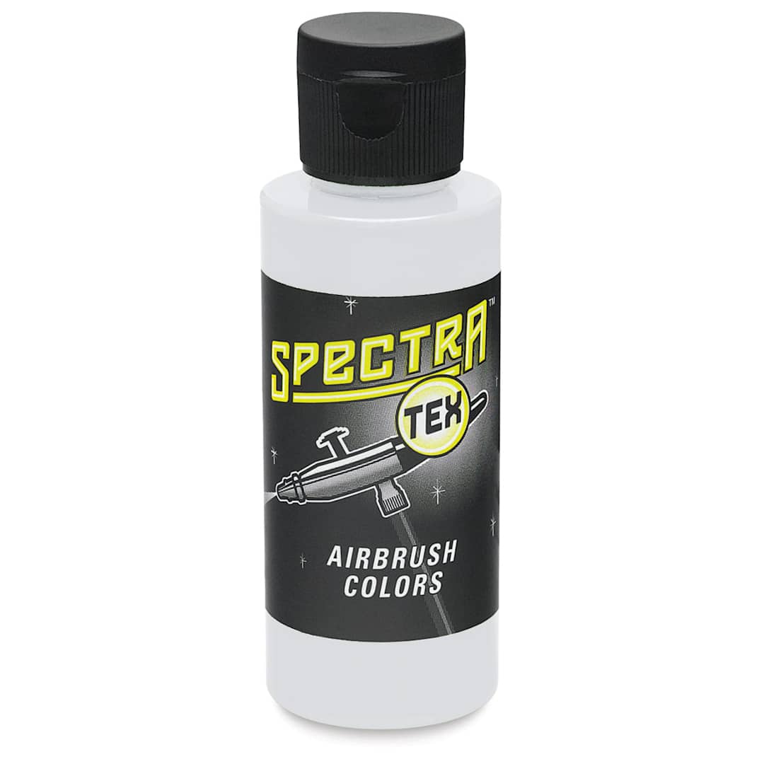 Open in modal - Badger Spectra Tex Airbrush Color - 2 oz, Metallic White