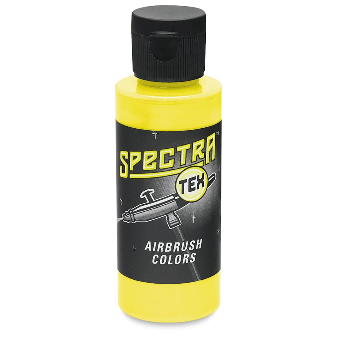 Open in modal - Badger Spectra Tex Airbrush Color - 2 oz, Opaque Lemon Yellow