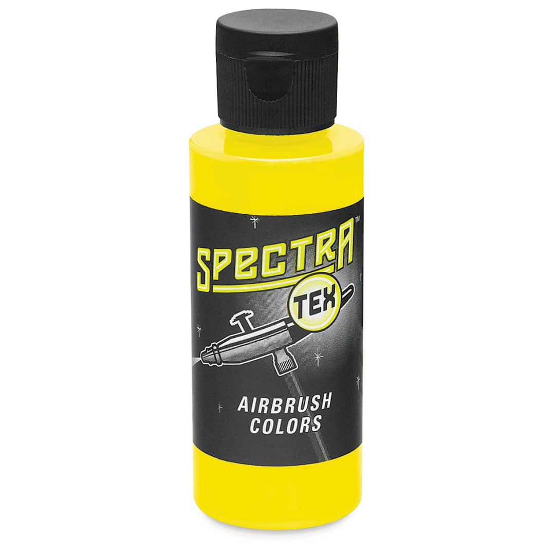 Open in modal - Badger Spectra Tex Airbrush Color - 2 oz, Metallic Yellow