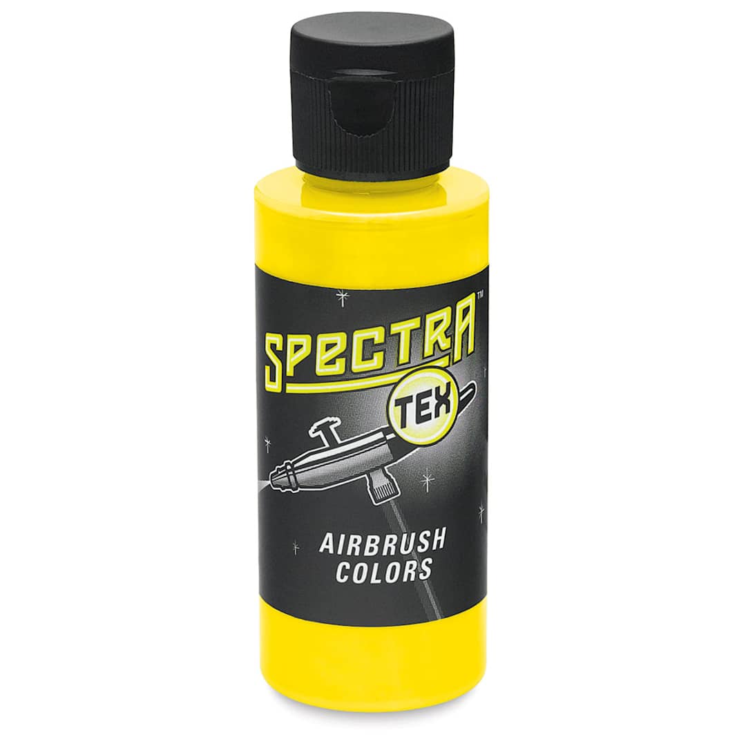Open in modal - Badger Spectra Tex Airbrush Color - 2 oz, Transparent Brilliant Yellow