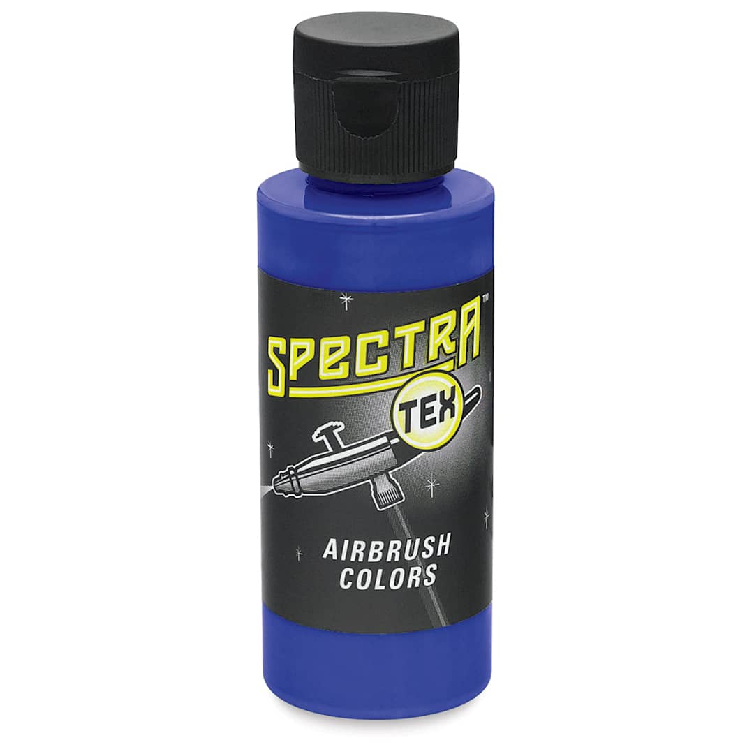 Open in modal - Badger Spectra Tex Airbrush Color - 2 oz, Transparent Royal Blue