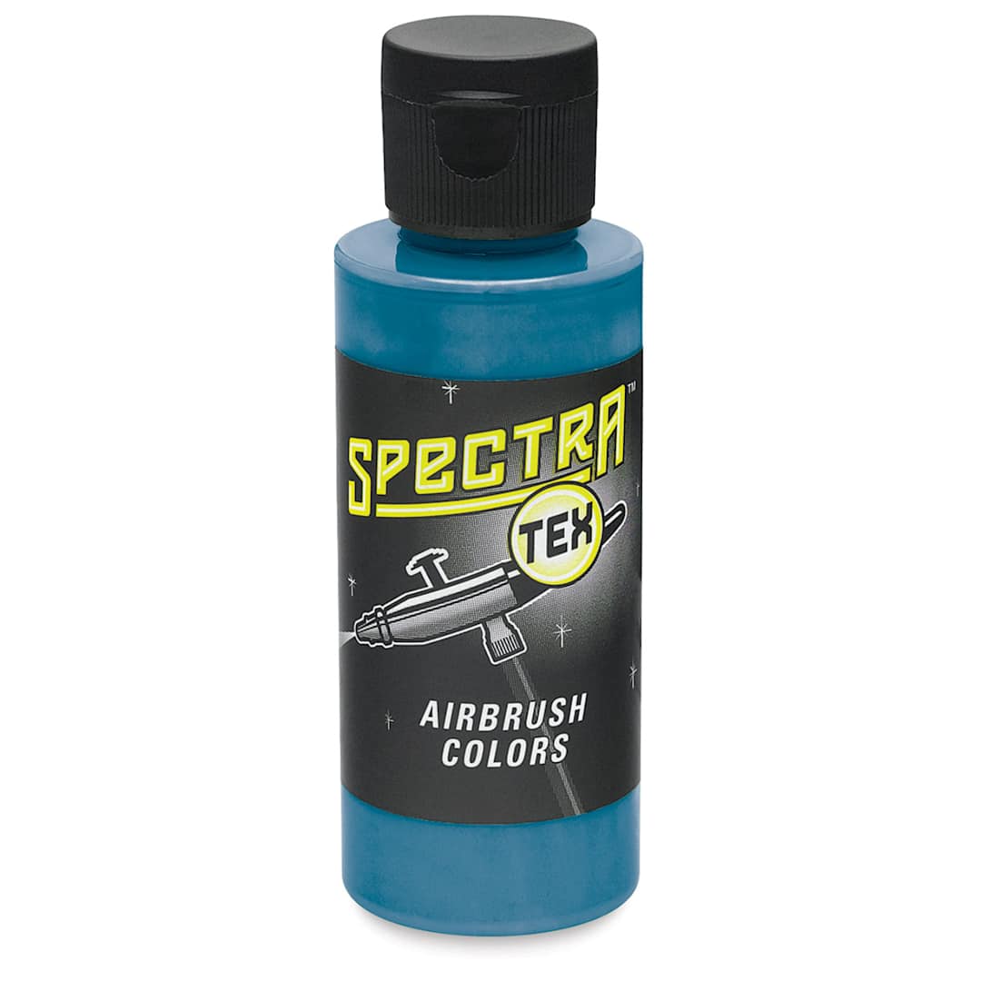 Open in modal - Badger Spectra Tex Airbrush Color - 2 oz, Transparent Turquoise