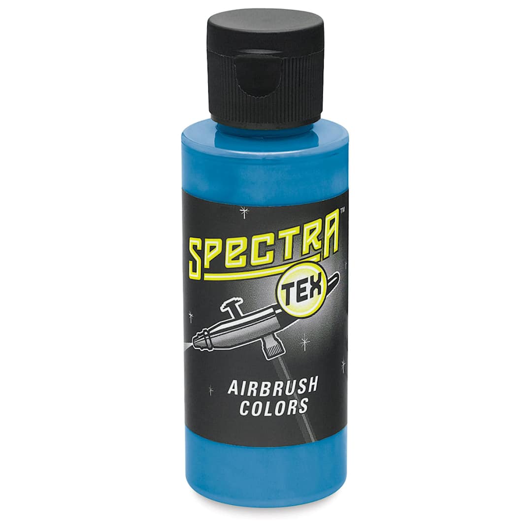 Open in modal - Badger Spectra Tex Airbrush Color - 2 oz, Transparent Aquamarine