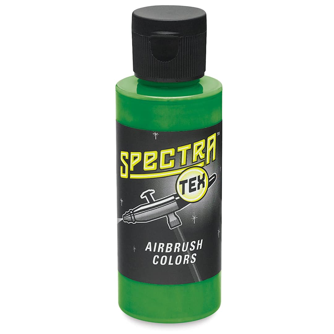 Open in modal - Badger Spectra Tex Airbrush Color - 2 oz, Transparent Kelly Green