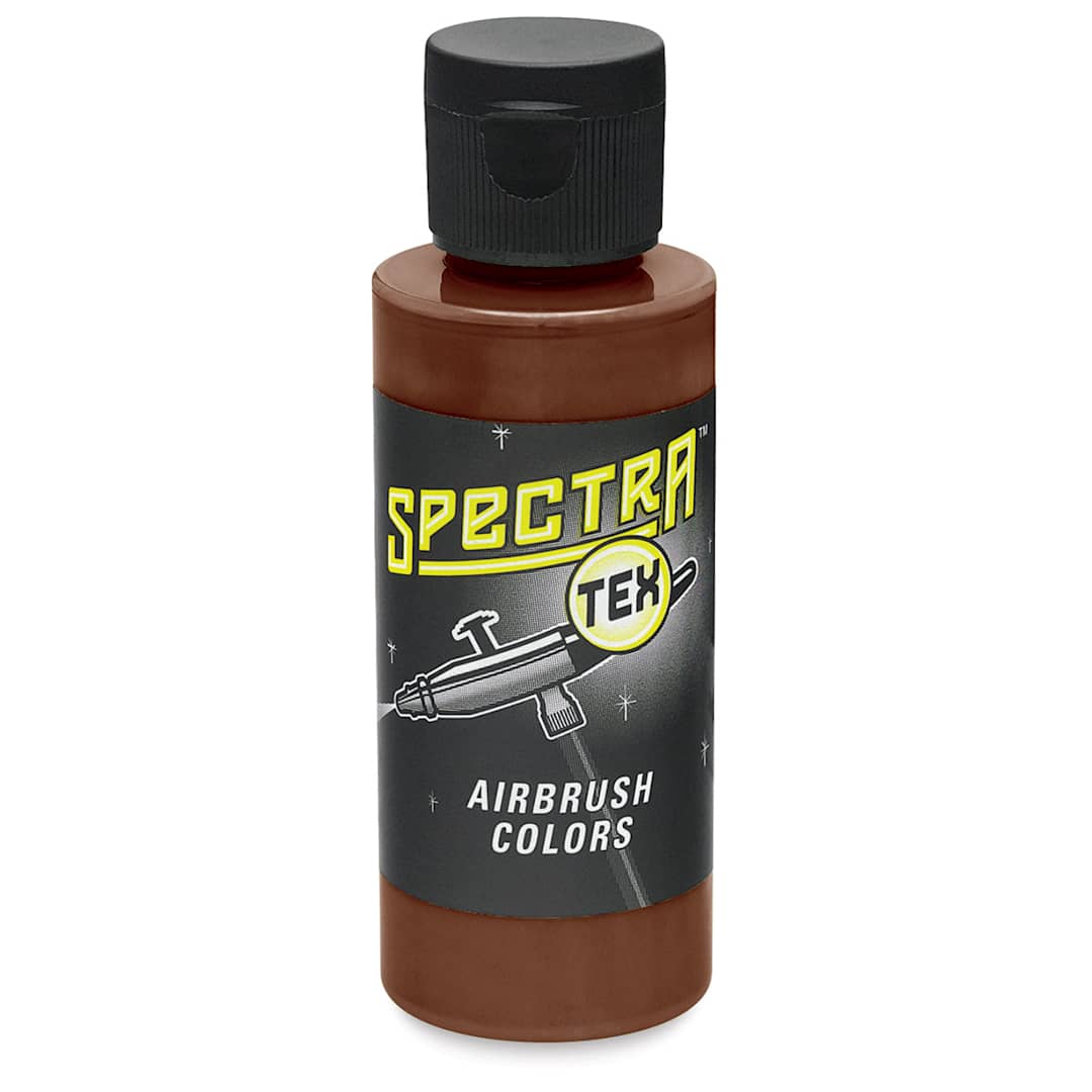 Open in modal - Badger Spectra Tex Airbrush Color - 2 oz, Transparent Mocha Brown