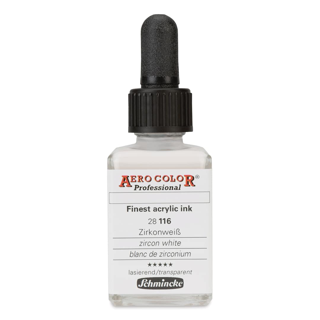 Open in modal - Schmincke Aero Color Professional Airbrush Color - 28 ml, Zircon White