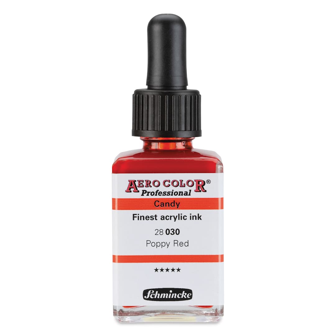 Open in modal - Schmincke Aero Color Professional Airbrush Color - 28 ml, Poppy Red