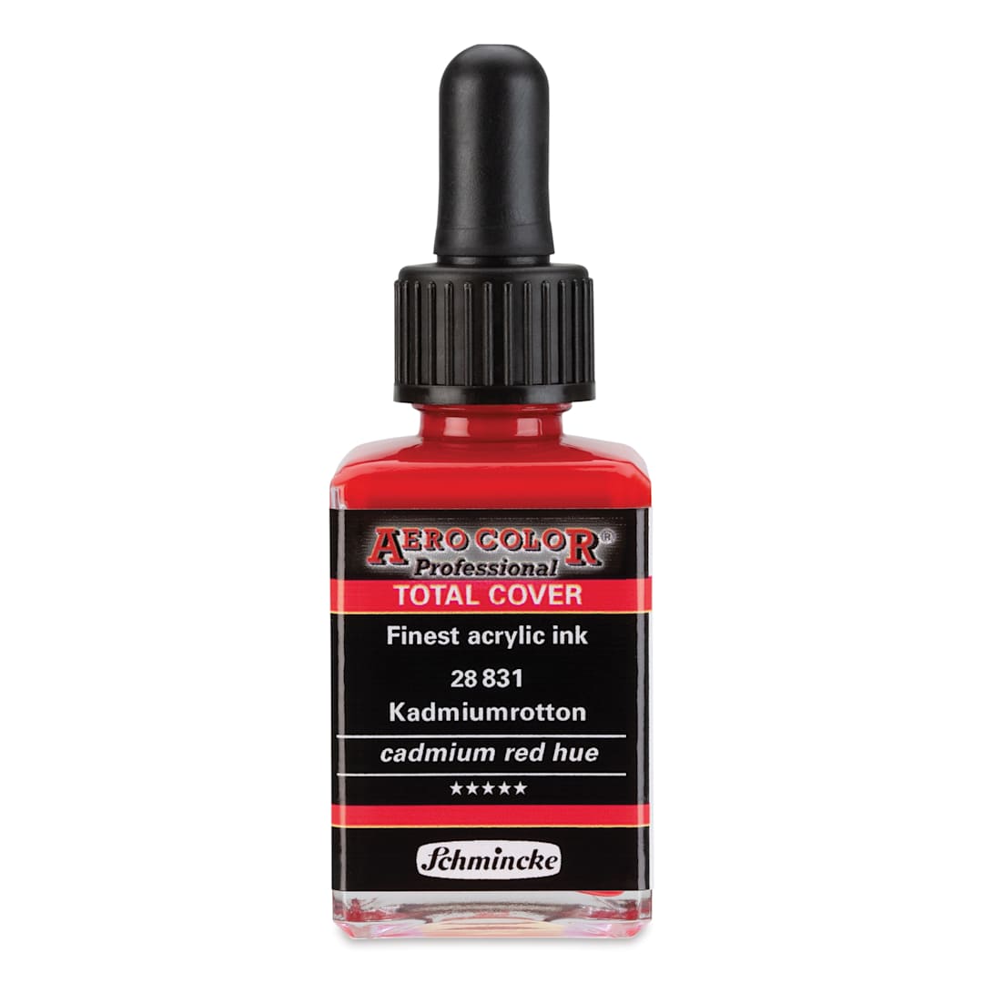 Open in modal - Schmincke Aero Color Professional Airbrush Color - 28 ml, Cadmium Red Hue