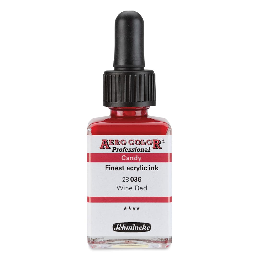 Open in modal - Schmincke Aero Color Professional Airbrush Color - 28 ml, Wine Red