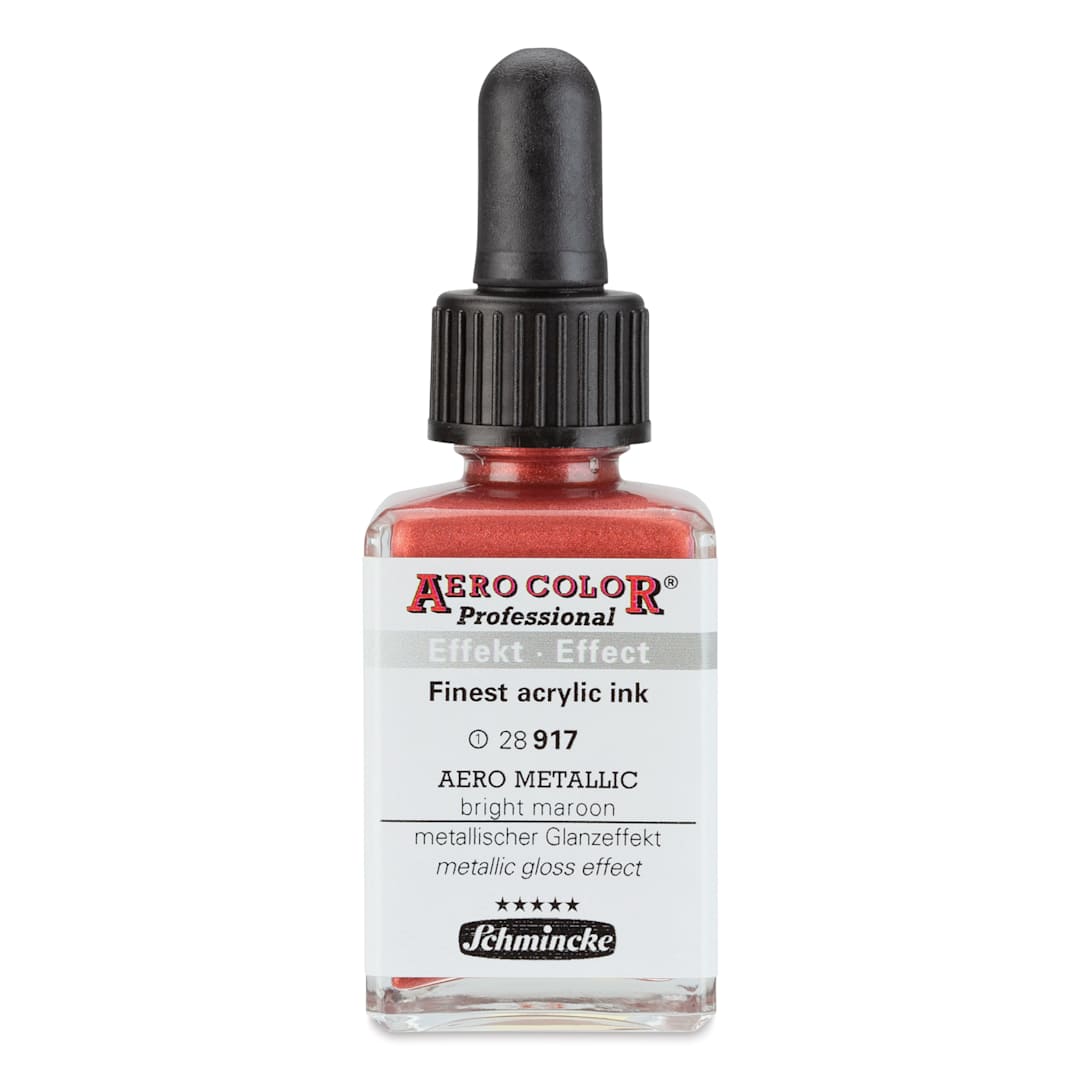 Open in modal - Schmincke Aero Color Professional Airbrush Color - 28 ml, Metallic Bright Maroon