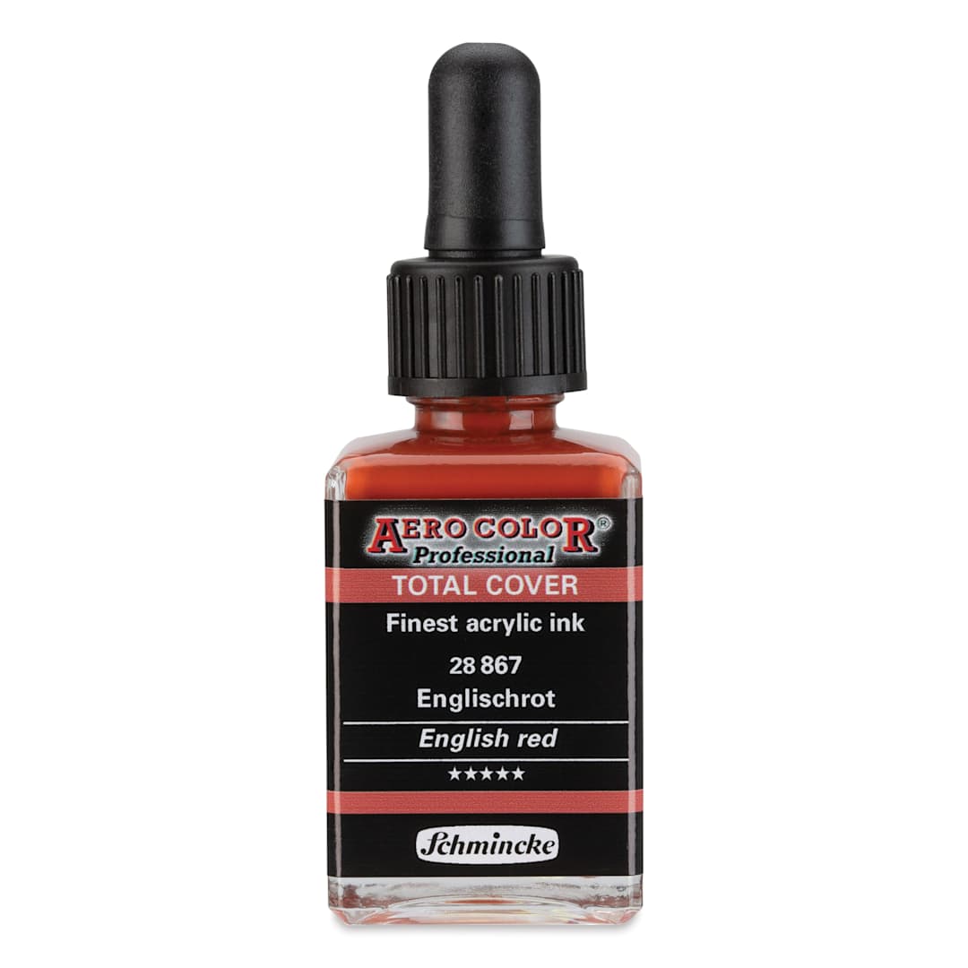 Open in modal - Schmincke Aero Color Professional Airbrush Color - 28 ml, English Red
