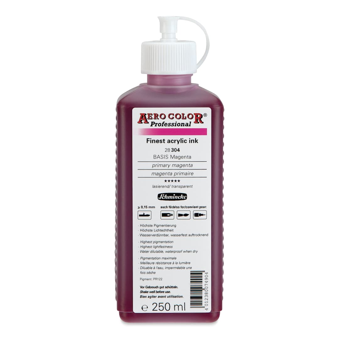 Open in modal - Schmincke Aero Color Professional Airbrush Color - 250 ml, Primary Magenta