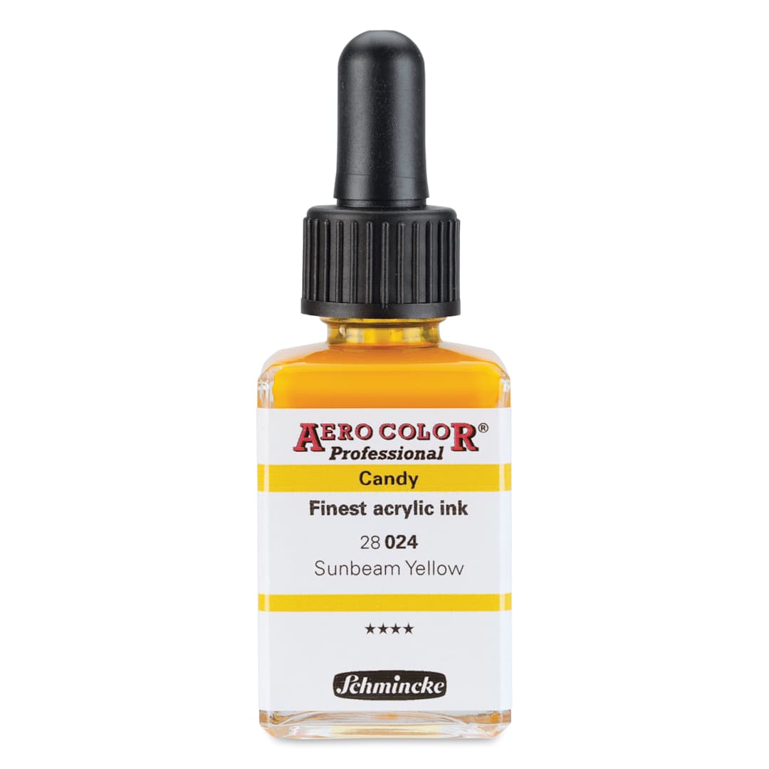 Open in modal - Schmincke Aero Color Professional Airbrush Color - 28 ml, Sunbeam Yellow