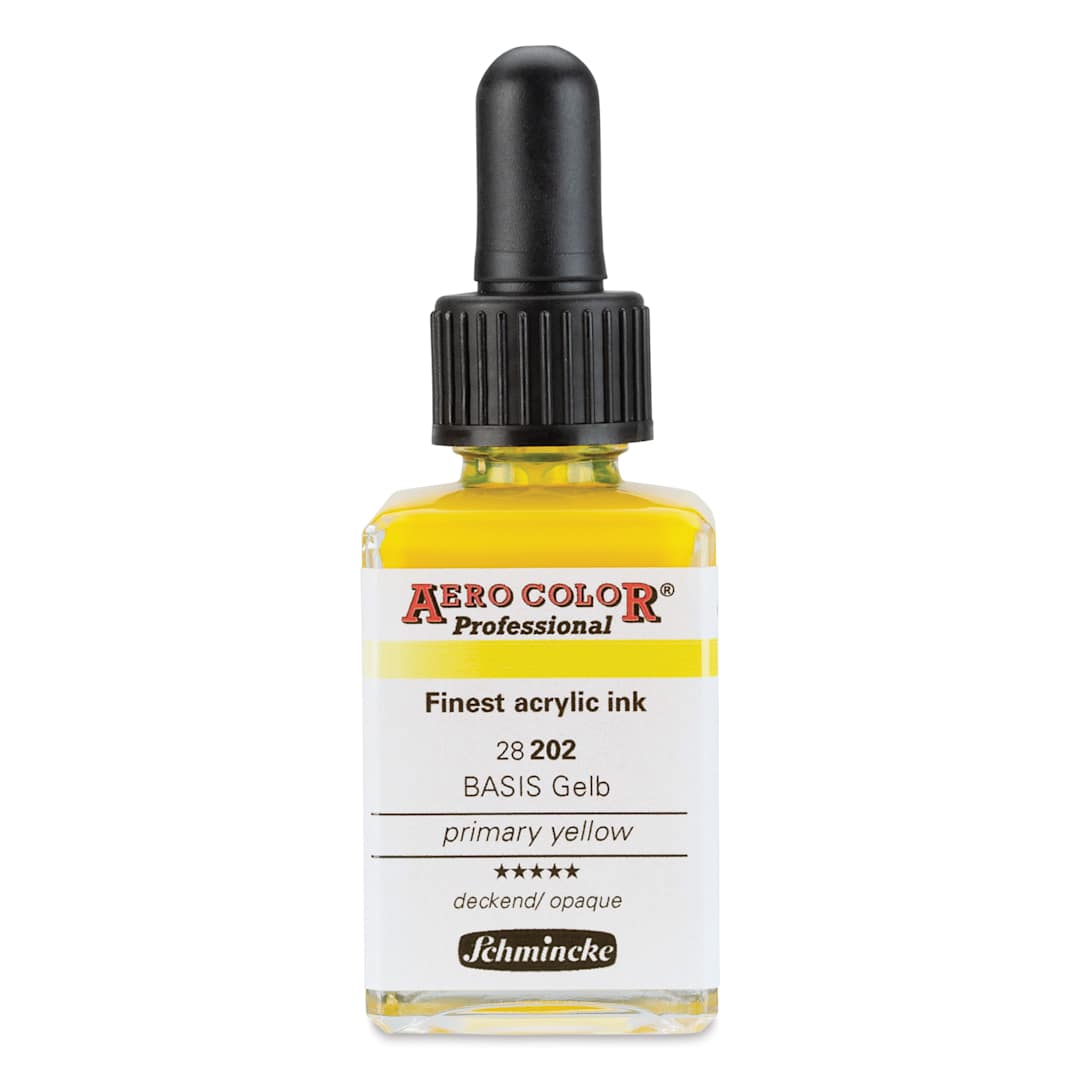 Open in modal - Schmincke Aero Color Professional Airbrush Color - 28 ml, Primary Yellow