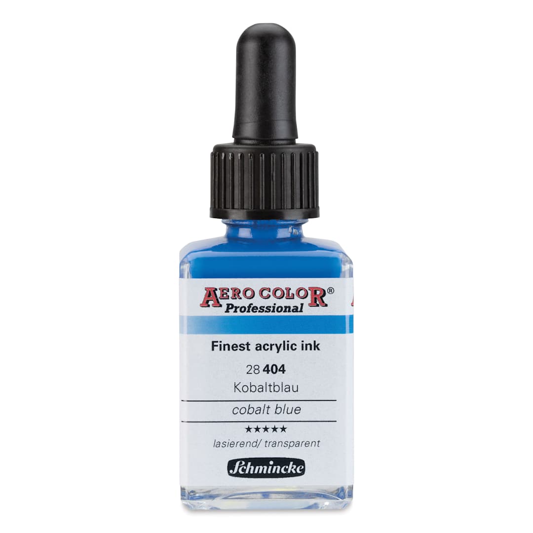 Open in modal - Schmincke Aero Color Professional Airbrush Color - 28 ml, Cobalt Blue