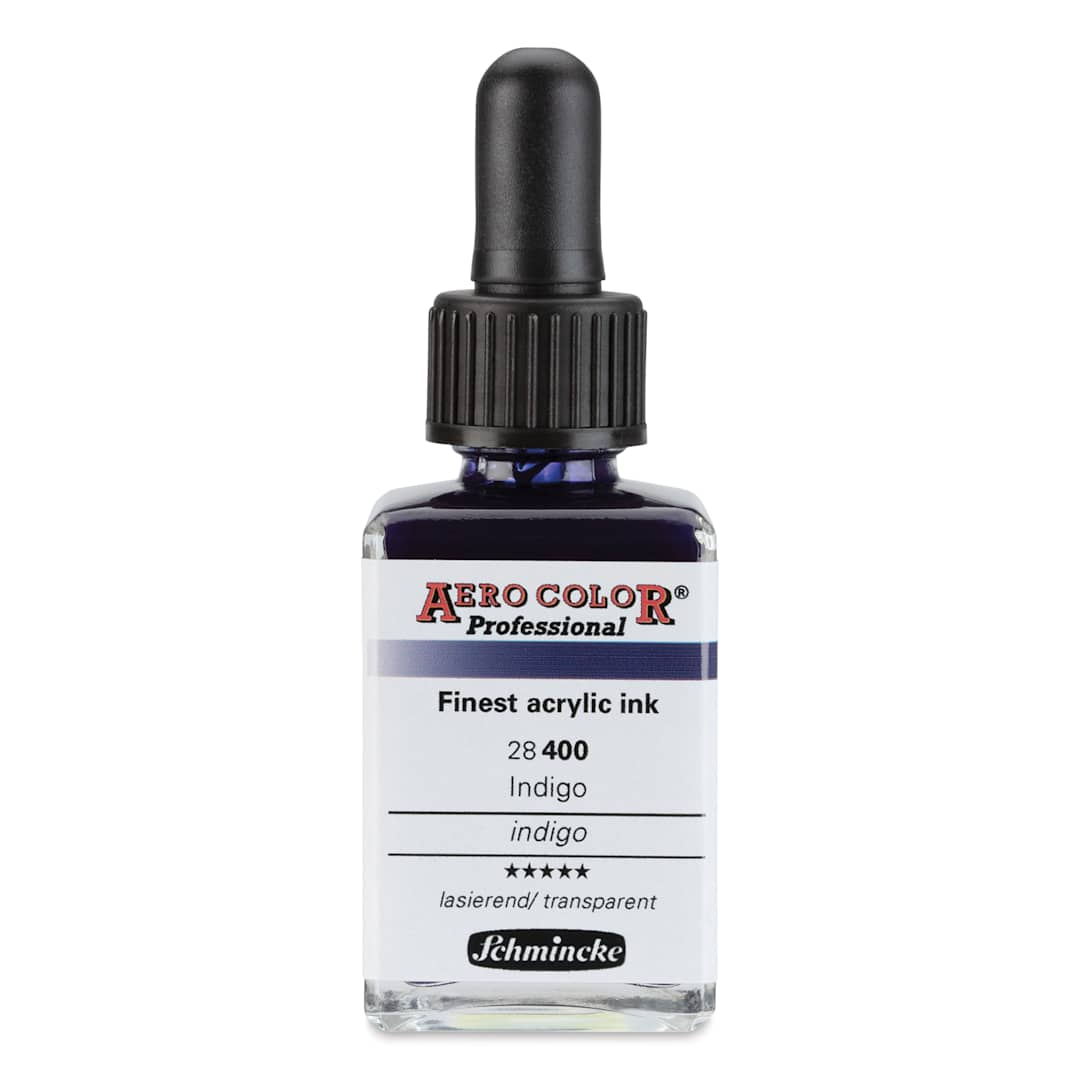 Open in modal - Schmincke Aero Color Professional Airbrush Color - 28 ml, Indigo