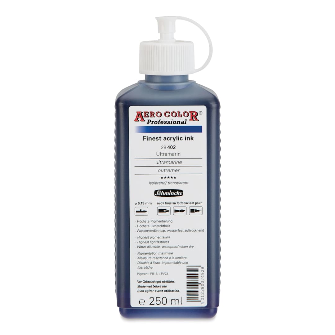 Open in modal - Schmincke Aero Color Professional Airbrush Color - 250 ml, Ultramarine