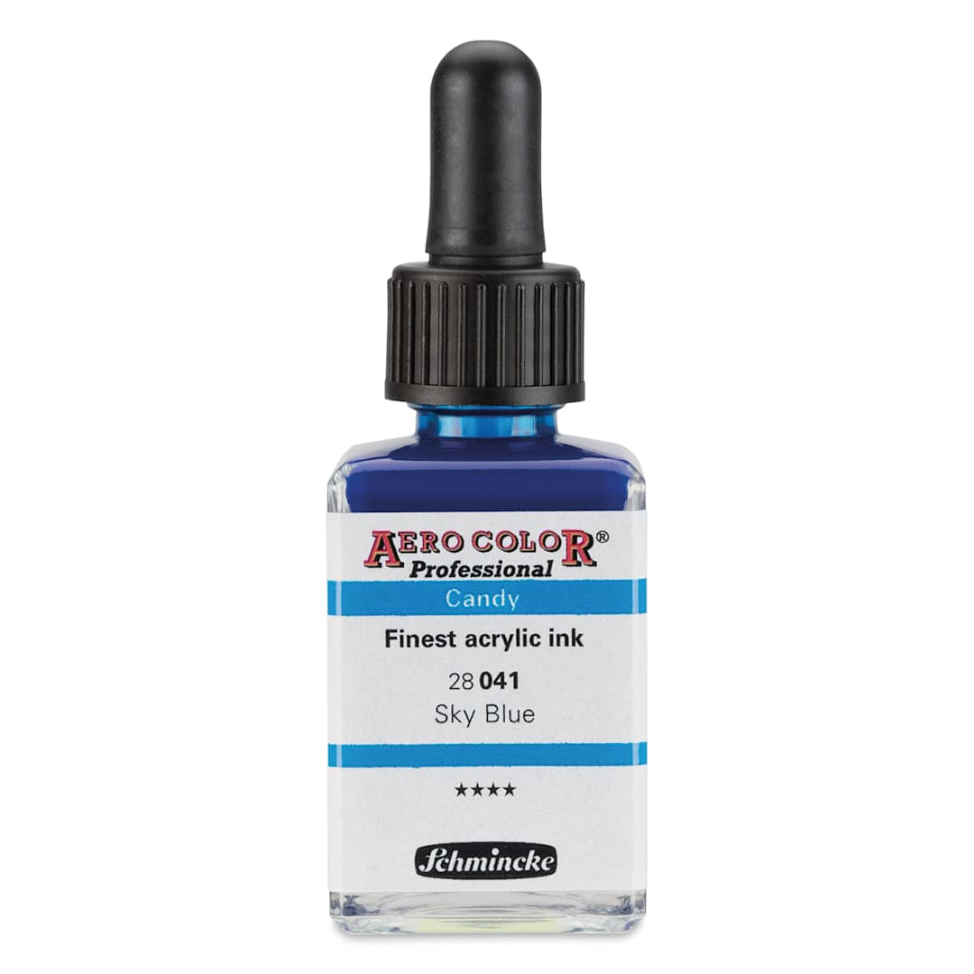 Open in modal - Schmincke Aero Color Professional Airbrush Color - 28 ml, Sky Blue
