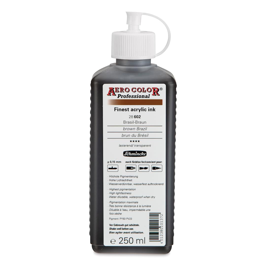 Open in modal - Schmincke Aero Color Professional Airbrush Color - 250 ml, Brown Brazil